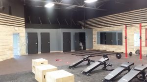 gym construction complete